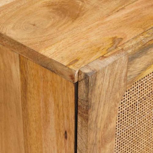 Служебен шкаф Кафяво 60 x 33 x 75 cm Солидно мангово дърво