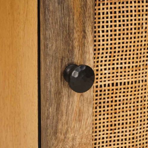 Шкаф за баня Кафяво 38 x 33 x 58 см Солидно мангово дърво