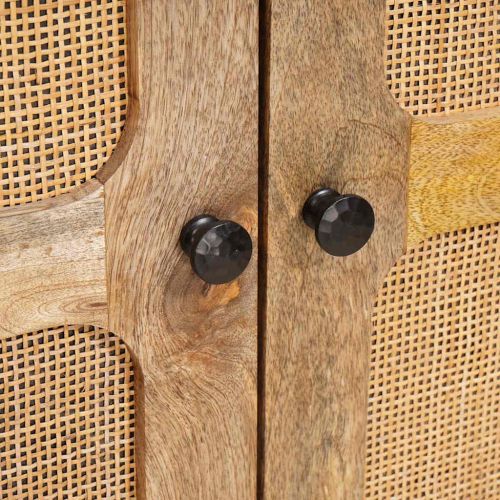 Служебен шкаф Кафяво 60 x 33 x 100 см Солидно мангово дърво