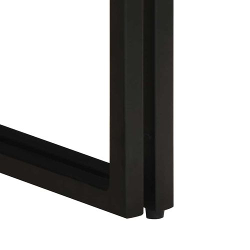 Масичка за кафе Кафяво 40 x 40 x 38 cm Солидно мангово дърво