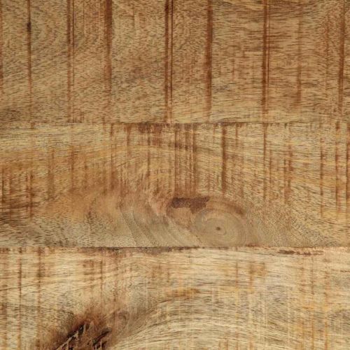 Шкаф за обувки с рафт с врата Кафяво Масивна дървесина от манго