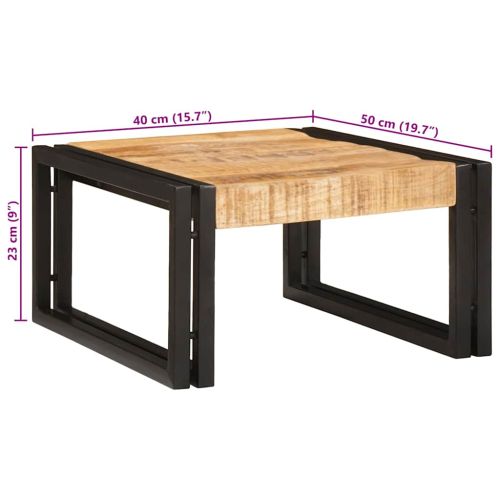 Поличка за баня с рафт Кафяво 40 x 50 x 23 см