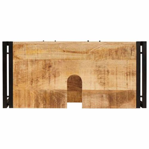 Шкаф за тоалетка Кафяво 71 x 33 x 58 см Солидно мангово дърво