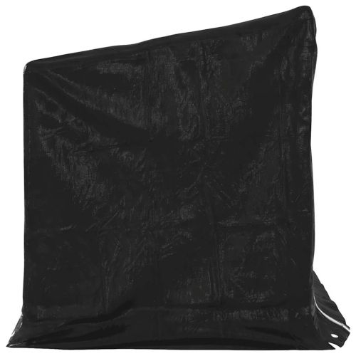 vidaxL Стойка за дърва за огрев с дъждобран, 150,5x100,5x110,5 см