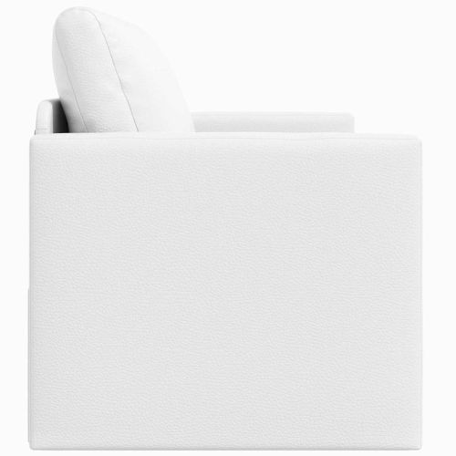 Диван легло 110cm Бяло Изкуствена