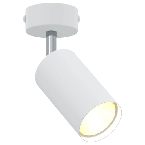 Таванен спот с прожектори Бяло 6 x 6 x 16 см Метал