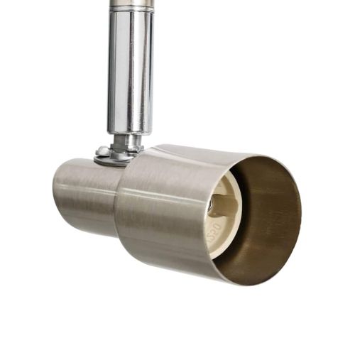 Таванен спот с прожектори Никел 39 x 10,5 x 10,5 см Стомана