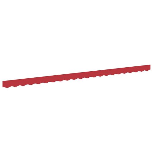 Сенник Валанс Червено 580 x 20 см Платно