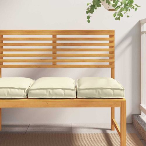 Възглавница 2 pcs Крем 40 x 40 x 8 см Оксфордска тъкан