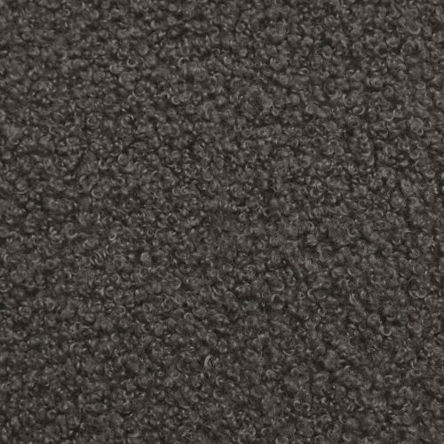 фотьойл Тъмен сив 63 x 67 x 94 см Вълнена тъкан и фанера