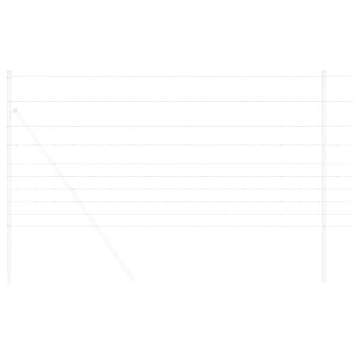 Див ограда Горещо поцинковано 1000 x 120 x 0,18 см Желязо