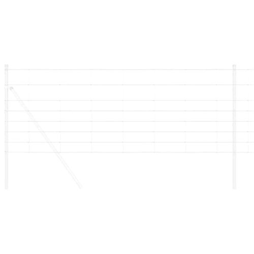 Ограда за пасища Сребрист 25 x 0,8 m Поцинкована стомана