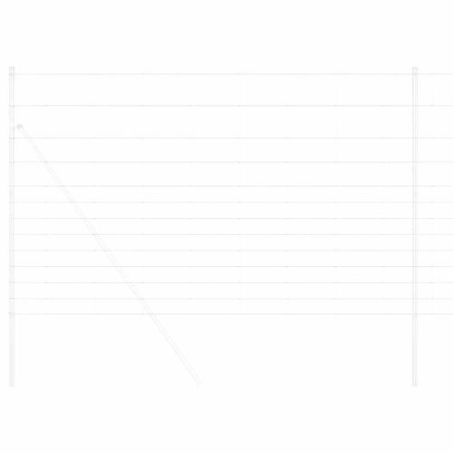 Ограда за пасища Сребрист 25 x 1,5 m Поцинкована стомана