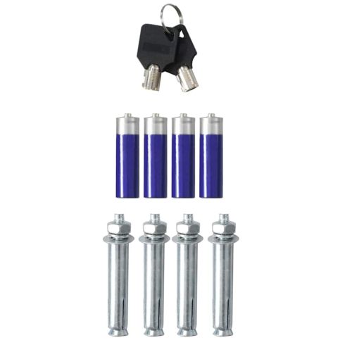 Цифров сейф с заключване Тъмносив 40 x 35 x 60 см Стомана