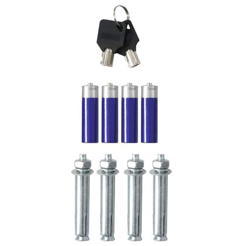 Цифров сейф с заключване Тъмносив 31 x 20 x 20 см Стомана