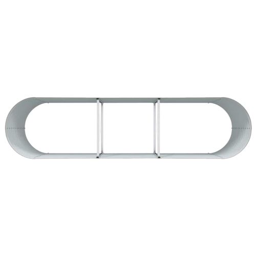 Повдигнато легло Кафяво 320 x 80 x 81 cm Стомана