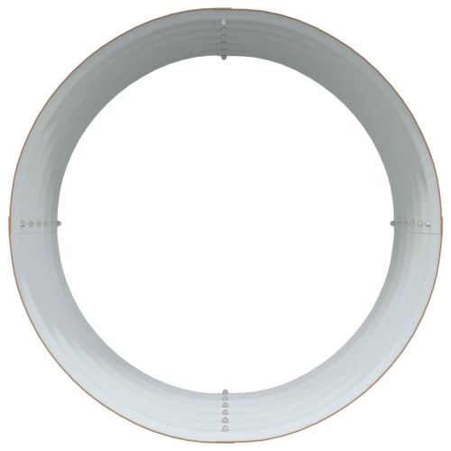 Повдигнато легло Кафяво 80 x 80 x 44 cm Стомана