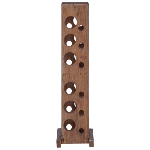 Стелаж Кафяво 20 x 25 x 100 см Масивно махагоново дърво