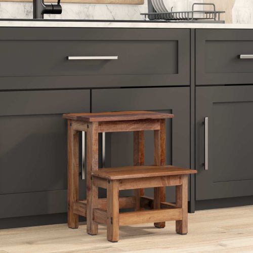 Стук Естествен 37 x 37 x 46 см Махагоново дърво