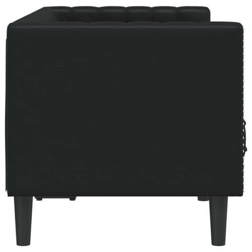Диван Черно 174 x 74,5 x 70,5 см ПВЦ