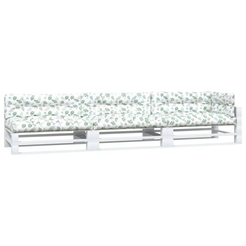 Палетни възглавници, 7 бр, на листа, текстил