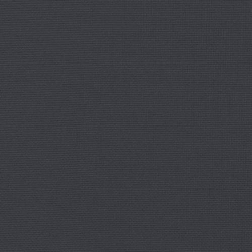 Палетна възглавница, черна, 80x80x12 см, текстил