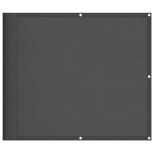 Балконски параван антрацит 90x700 см 100% полиестер оксфорд