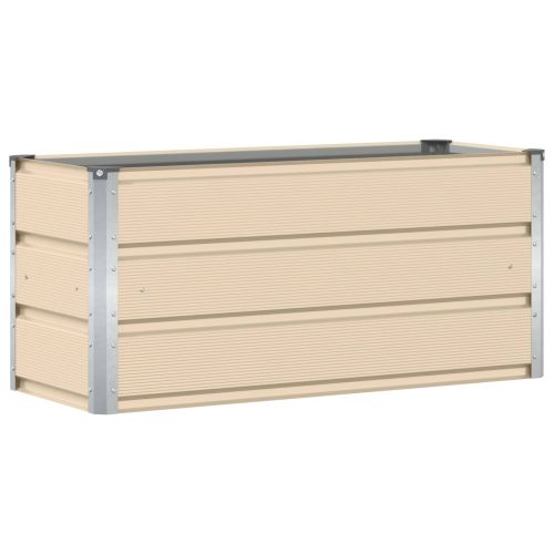 Кашпа Слонова кост 100 x 40 x 45 cm Стомана