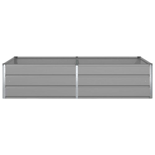 Кашпа Светлосиво 195 x 100 x 45 см Галванизирана стомана