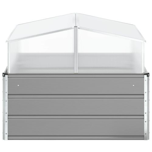 Кашпа Светлосиво 100 x 100 x 77 cm Галванизирана стомана