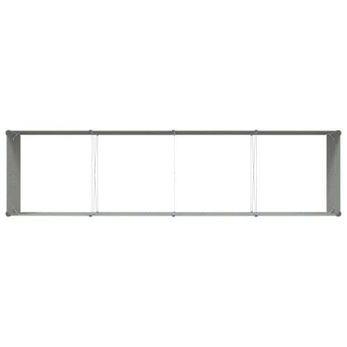 Кашпа Пастелно зелено 195 x 100 x 45 см Галванизирана стомана