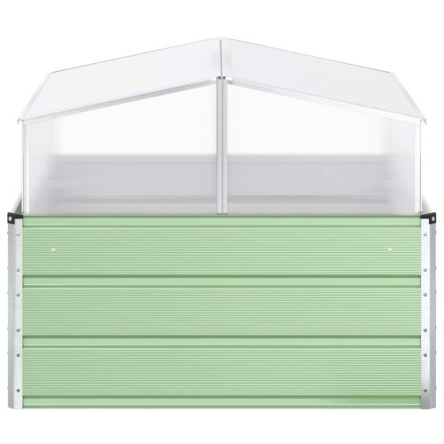 Кашпа Пастелно зелено 100 x 100 x 77 cm Галванизирана стомана