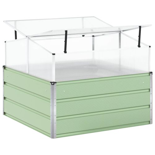 Кашпа Пастелно зелено 100 x 100 x 77 cm Галванизирана стомана