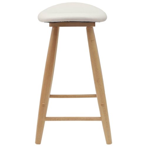 Обедени столове 2 pcs Естествен 46 x 37 x 63 см