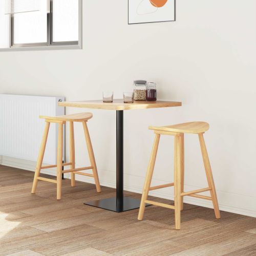 Обедени столове 2 pcs Естествен 46 x 37 x 63 см