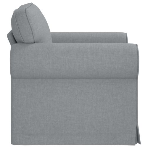 Диван 60cm Светлосиво Метал