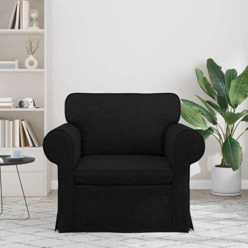 Диван 60cm Черно Метал