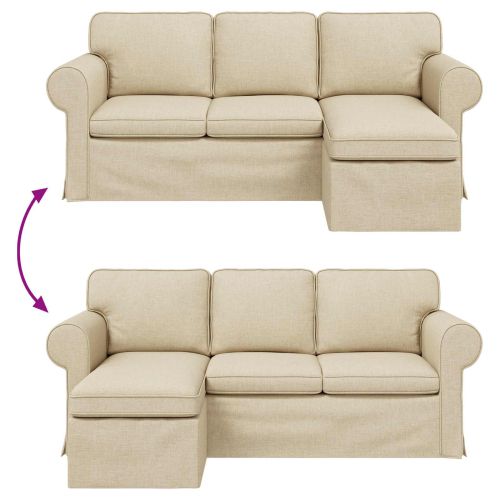 Диван 160cm Крем Метал