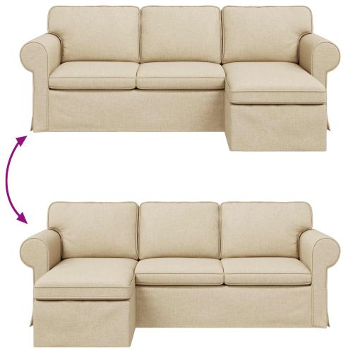 Диван 180cm Крем Метал