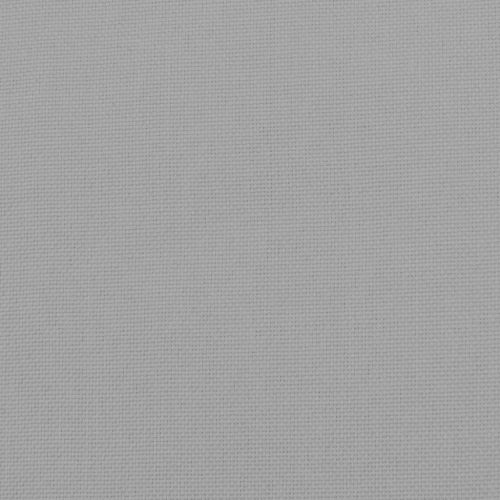 Релаксиращ стол с табуретка, светлосив, текстил