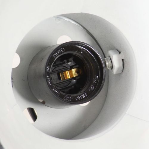 Индустриална таванна лампа 25 W черна 42x27 см E27