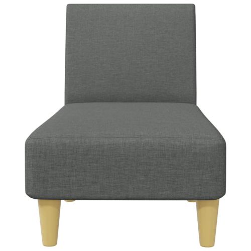 Комплект дивани 2 части тъмносив текстил