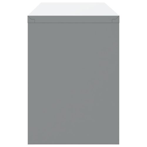 Комплект работни шкафове със съхранение 10 pcs Червено