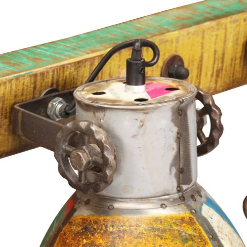 Индустриална лампа за стена, многоцветна, 90x25 см, E27