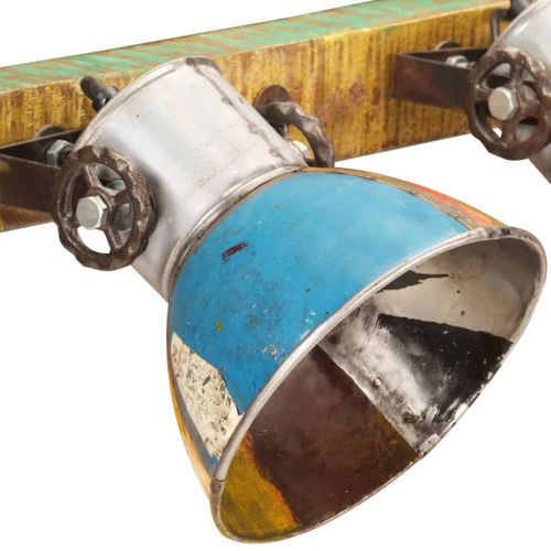 Индустриална лампа за стена, многоцветна, 65x25 см, E27