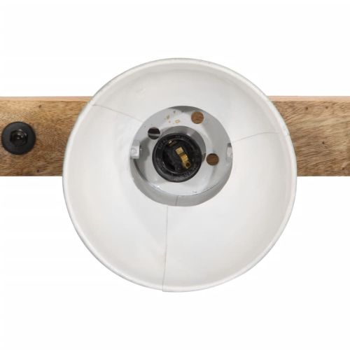 Стенна лампа 25 W състарено синьо 90x25 см E27