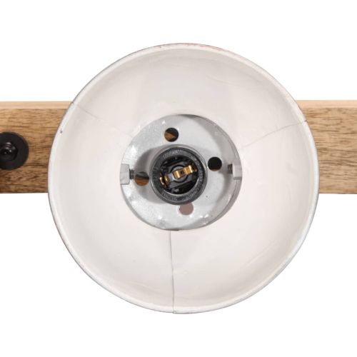 Стенна лампа 25 W състарено червено 90x25 см E27