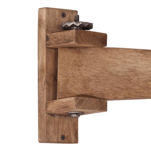 Стенни лампа, 25 W, винтидж, сребриста, E27