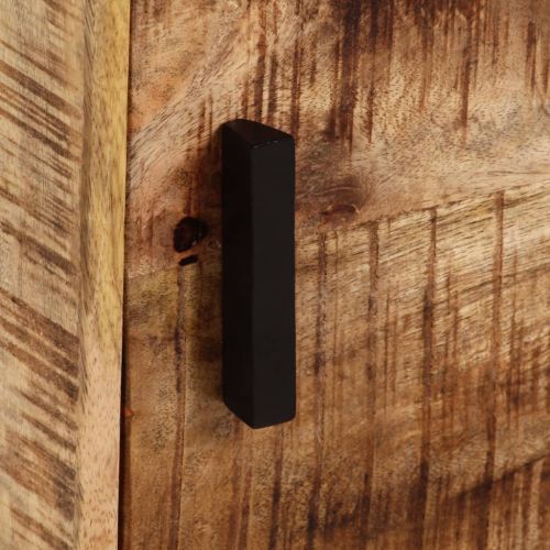 Стенно нощно шкафче 40x30x25 см масивно мангово дърво