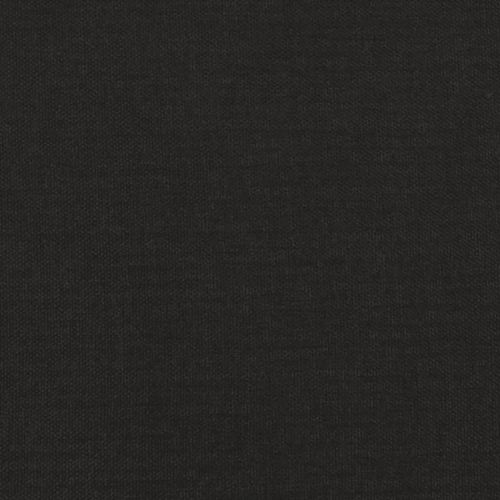 2-местно разтегателно канапе, черно, текстил